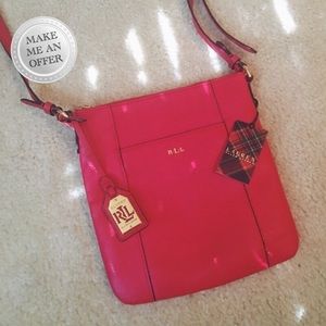 Ralph Lauren Aiden Crossbody - Red